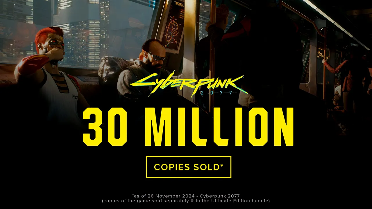 Penjualan Cyberpunk 2077 Berhasil Tembus 30 Juta Kopi di Seluruh Dunia